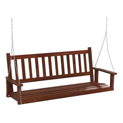 Drewniana huśtawka ogrodowa 168 x 65 x 63cm