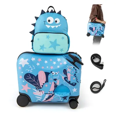 Plecak i walizka z kółkami