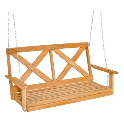 Huśtawka ogrodowa z drewna sosnowego