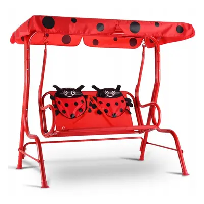 Huśtawka ogrodowa z daszkiem - dla dzieci