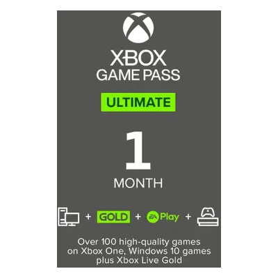 1 Month Xbox Game Pass Ultimate Xbox One / PC (Non-Stackable)