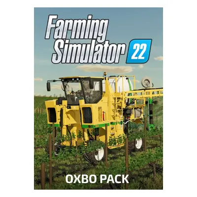 Farming Simulator 22 - OXBO Pack PC - DLC