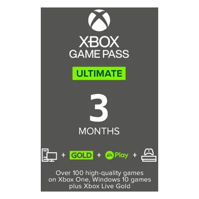 3 Month Xbox Game Pass Ultimate Xbox One / PC