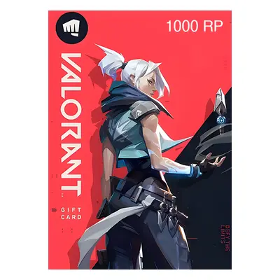 Valorant 10 EUR - 1000 Riot Points (Europe & UK)