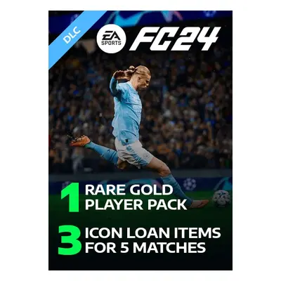 EA FC 24 1 Rare Players Pack & 3 Loan Icon Pack DLC PS5 (Europe & UK)