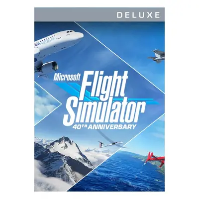 Microsoft Flight Simulator Deluxe 40th Anniversary Edition Xbox Series X|S/PC (Europe & UK)