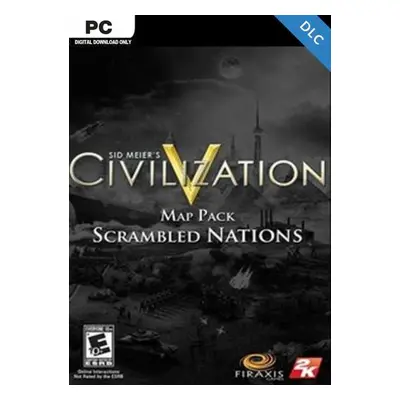Civilization V  Scrambled Nations Map Pack PC