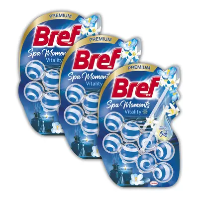 Czyszczące kostki do WC Bref Wellness Vitality 6x50g