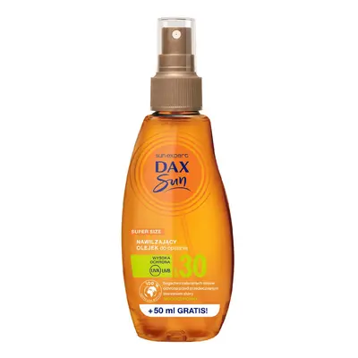 Nawilżający olejek do opalania SPF 30 Dax Sun 200 ml