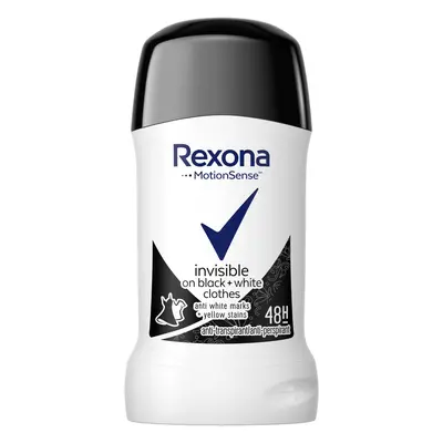 Niezawodny antyperspirant w sztyfcie Rexona Invisible Black+White 40ml