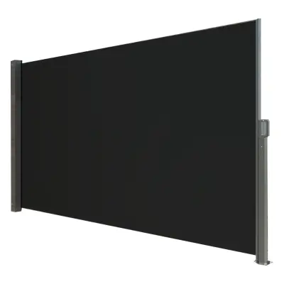 Boczna markiza tarasowa szara Meven 300 x 200 cm
