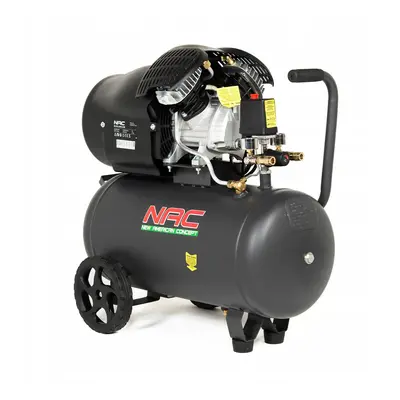 Dwutłokowy kompresor olejowy NAC OL-V2-L-50-2.2-IN, 50 L 1500 W 392l/min.