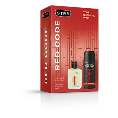 Zestaw prezentowy STR8 Red Code Woda po goleniu + Dezodorant