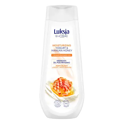 Żel jogurtowy pod prysznic miód manuka 500ml Luksja Silk Care