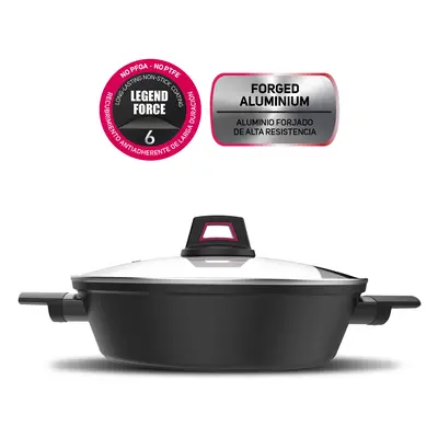 Niski garnek aluminiowy non-stick 28cm Taurus Best Moments