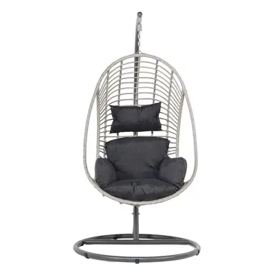 Ogrodowy fotel podwieszany VERONA Meven, 105 x 196 cm jasnoszary