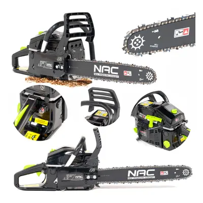 Mocna piła spalinowa pilarka łańcuchowa 52cc 45 cm NAC CST52-45-01AC-V