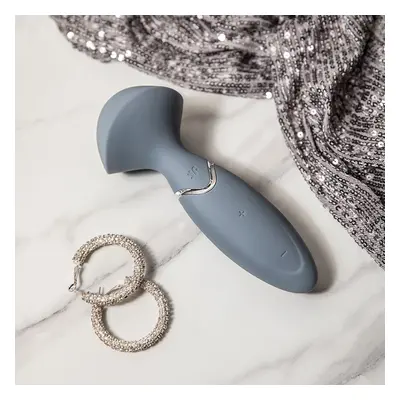 Satisfyer Mini Wand-er stonegrey - Mini masażer do całego ciała ⚫ DARMOWA DOSTAWA od 299zł ⚫ DYS