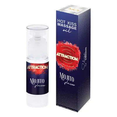 Attraction Massage Oil Mojito Balm 50 Ml - Olejek do masażu o smaku mohito ⚫ DARMOWA DOSTAWA od 