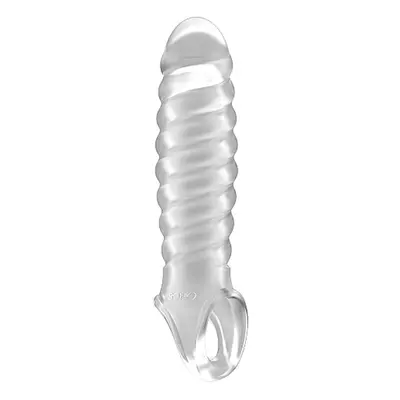 Sono No.32 Stretchy Penis Extension Translucent - Nakładka na penisa elastyczna ⚫ DARMOWA DOSTAW