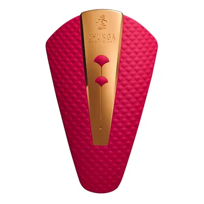 Shunga Obi Intimate Massager Raspberry - Wibrator łechtaczkowy, Czerwony ⚫ DARMOWA DOSTAWA od 29