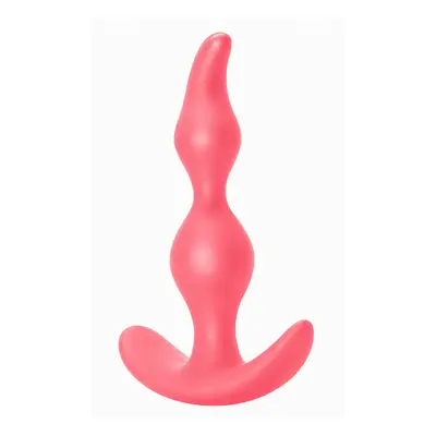 Lola Toys Anal Plug Bent Anal Plug Pink - Korek analny, różowy ⚫ DARMOWA DOSTAWA od 299zł ⚫ DYSK