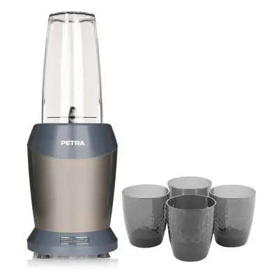 Zestaw blender kielichowy Petra + plastikowe szklanki Cambridge 250ml GRATIS