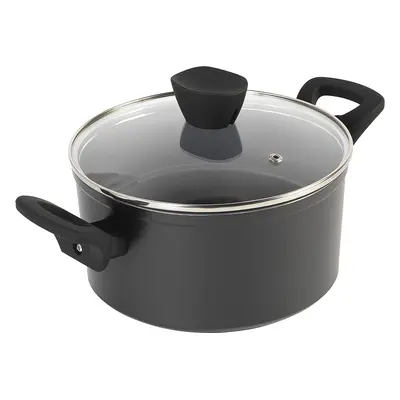 Garnek z pokrywką non-stick o trwałej powłoce Russell Hobbs Pearlised 20cm