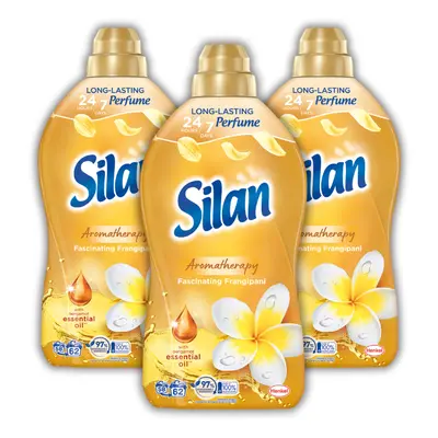 3x Zapachowy płyn do płukania Silan Aromatherapy Fascinating Frangipani 3x1364 ml 186 prań
