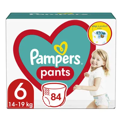 Pampers Pants Mega Box Pieluchomajtki rozm, 6 (84 szt)