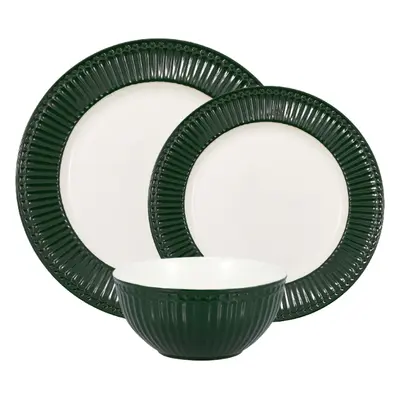 Serwis obiadowy na 12 osób Alice Pinewood Green, Green Gate