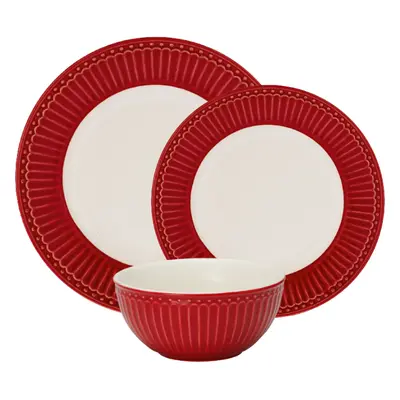 Serwis obiadowy na 12 osób Alice Red, Green Gate