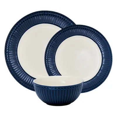 Serwis obiadowy na 24 osoby Alice Dark Blue, Green Gate