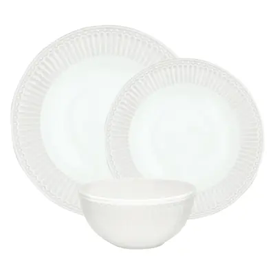 Serwis obiadowy na 12 osób Alice White, Green Gate