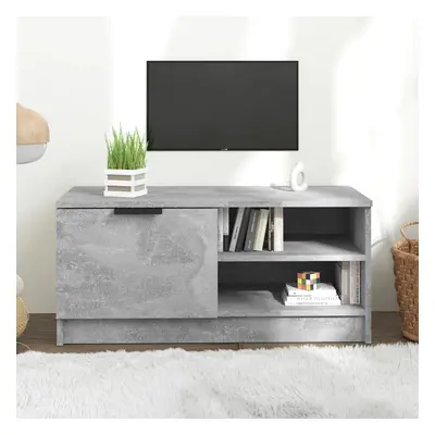 vidaXL Szafka pod TV, szarość betonu, 80x35x36,5 cm
