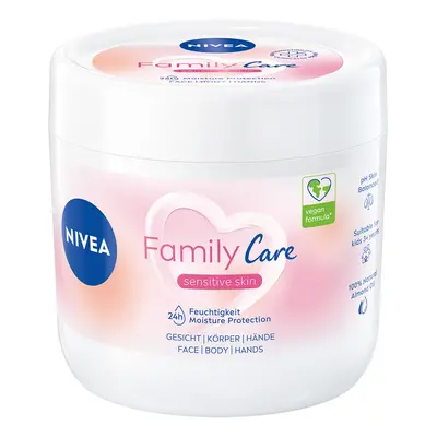 Nivea Family Care lekki krem nawilżający do ciała, twarzy i dłoni 450 ml