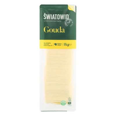 Światowid ser Gouda plastry 1 kg