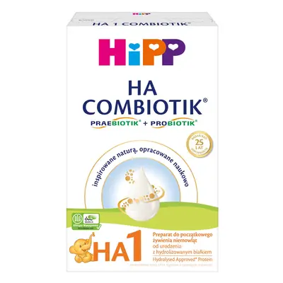 HiPP 1 HA COMBIOTIK Preparat do początkowego żywienia niemowląt 350 g