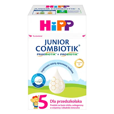 HiPP 5 JUNIOR COMBIOTIK dla przedszkolaka po 2,5. roku, 550 g