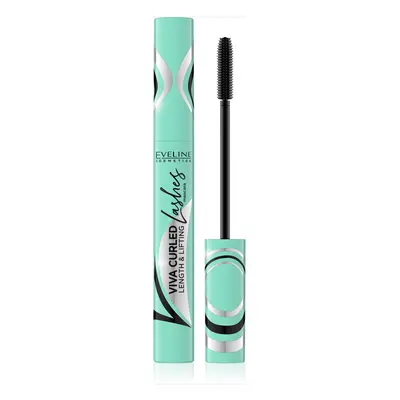 Eveline Viva Curled Lashes Tusz do rzęs, wydłużająco-podkręcający czarny 10 ml