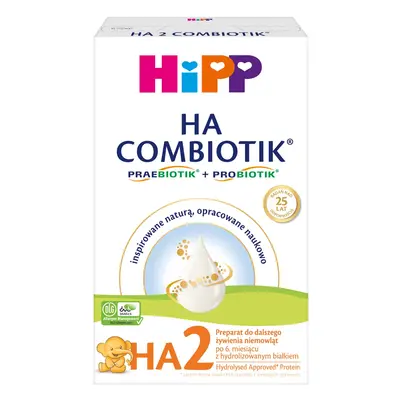 HiPP 2 HA COMBIOTIK Preparat do dalszego żywienia niemowląt 350 g