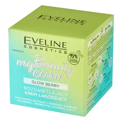 Eveline Cosmetics My Beauty Elixir Glow Berry Rozświetlający krem łagodzący 50 ml