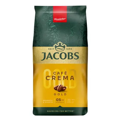 Jacobs Cafe Crema Gold Kawa ziarnista 1 kg