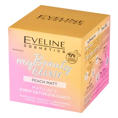 Eveline Cosmetics My Beauty Elixir Peach Matt Matujący krem detoksykujący 50 ml