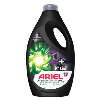 Ariel Revita Black Płyn do prania 34 prania 1700 ml