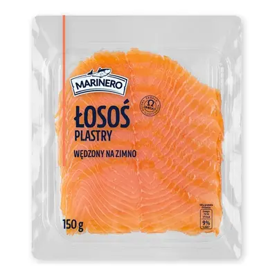 Marinero Łosoś Norweski wędzony plastry 150 g