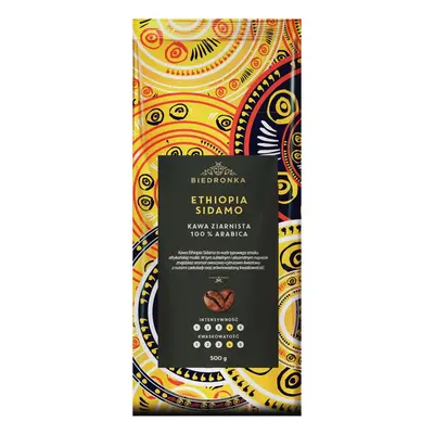 Biedronka Ethiopia Sidamo Kawa ziarnista 500 g