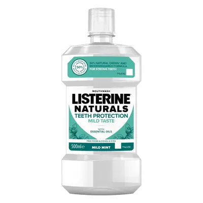 Listerine Naturals Teeth Protection Płyn do płukania jamy ustnej 500 ml