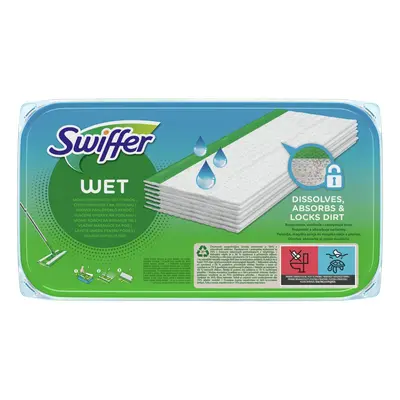 Swiffer Wet Mokre chusteczki do podłóg 10 szt.