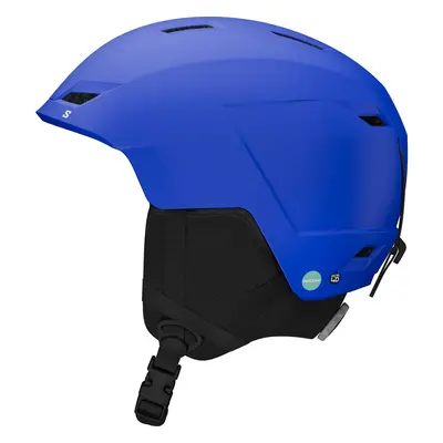 Salomon Pioneer LT Jr, kask narciarski, junior, niebieski